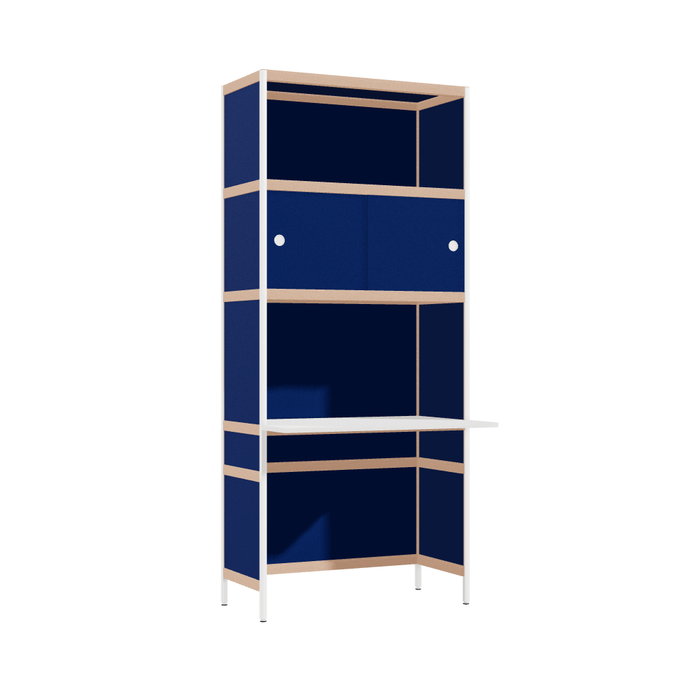 Cantilevered desk (206.5x90x63.6 cm)