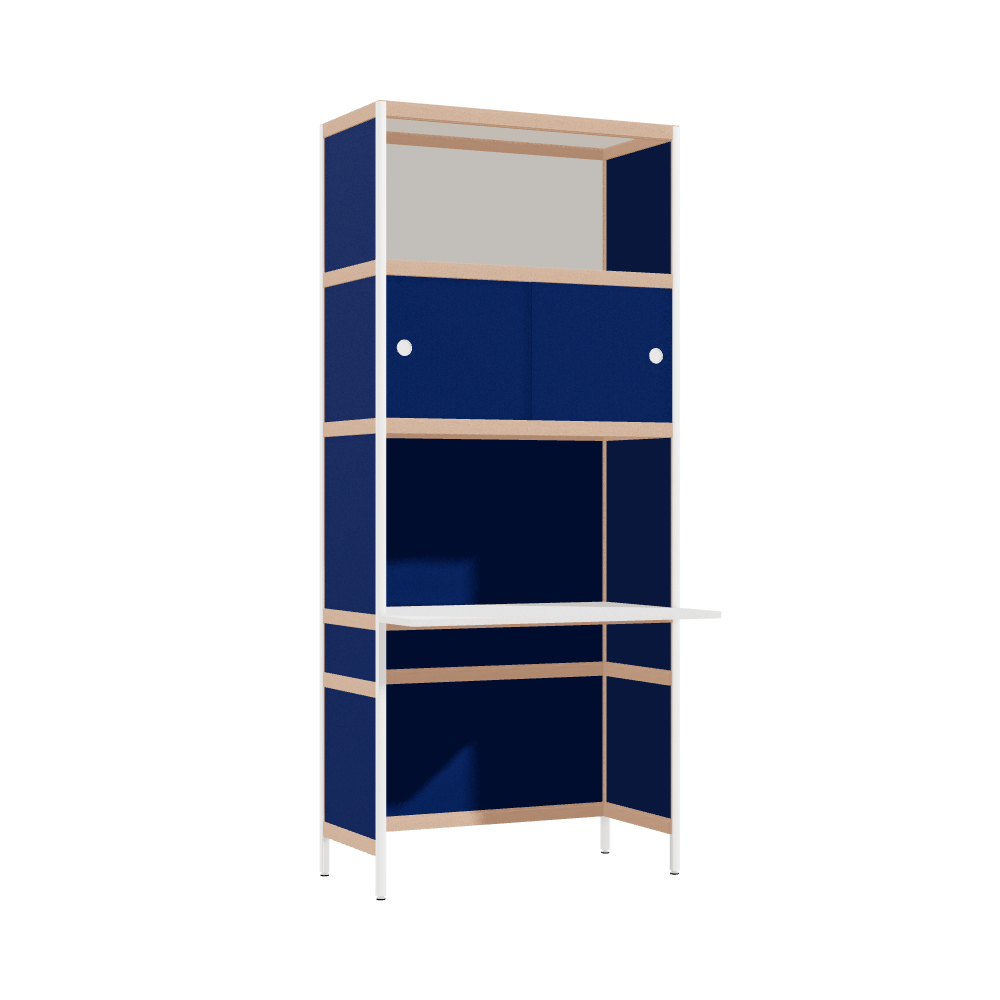Cantilevered desk (206.5x90x63.6 cm)