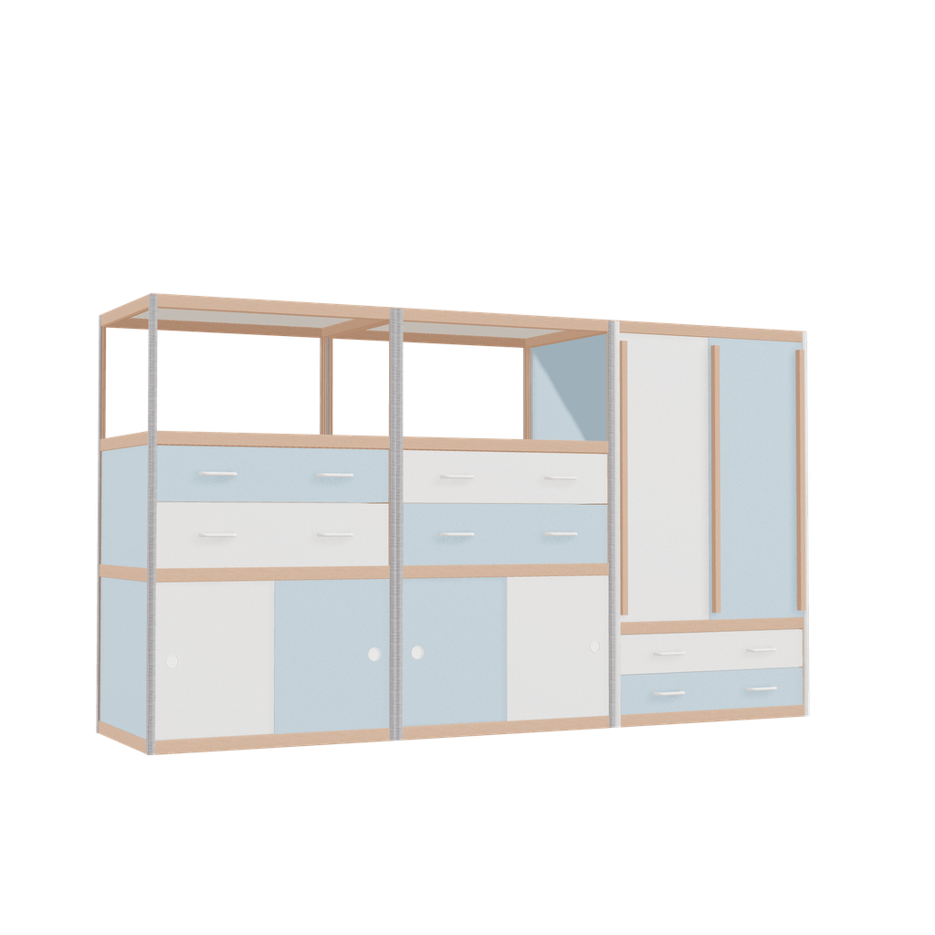 Meubels (137x240x62 cm)