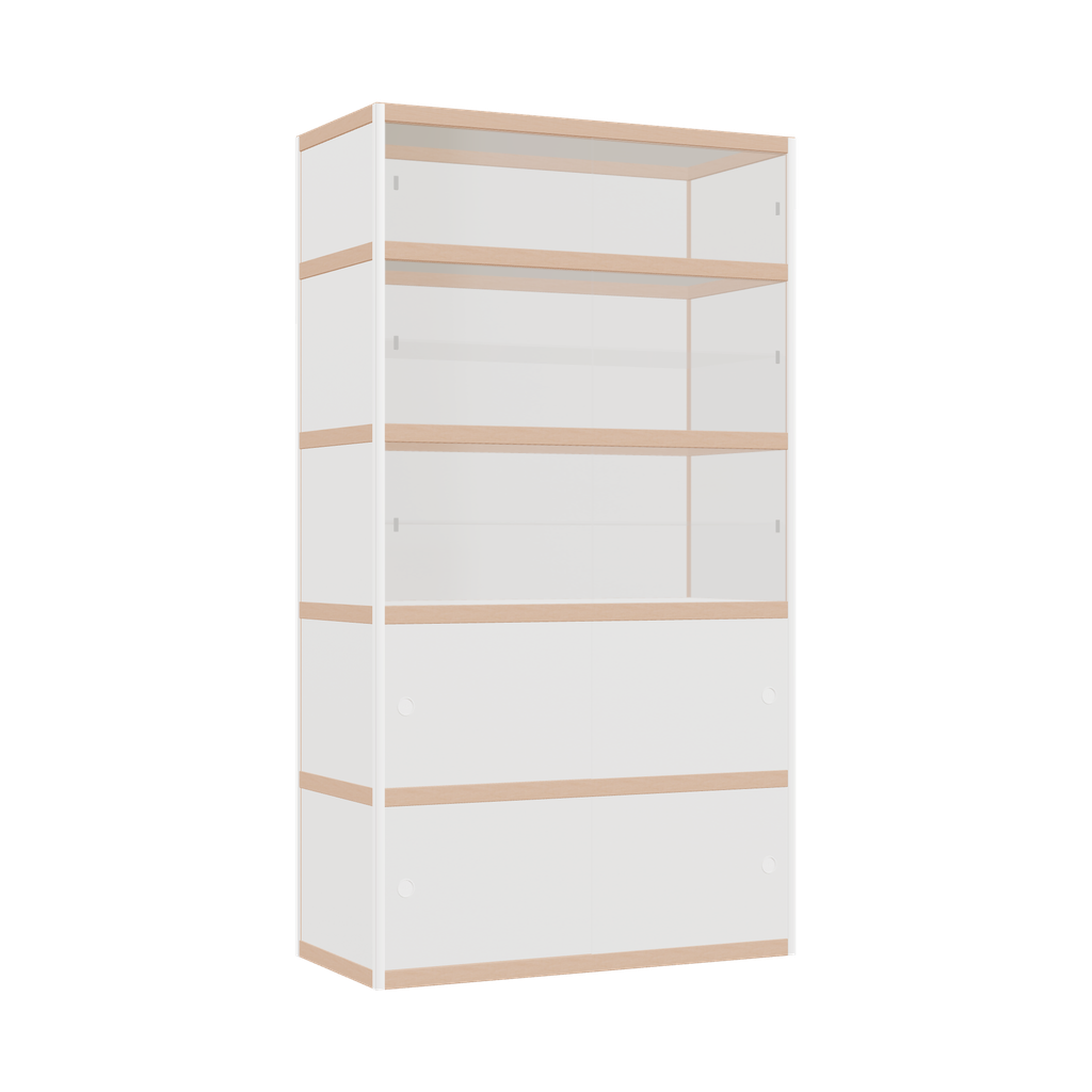 Vitrine (199x110x52 cm)