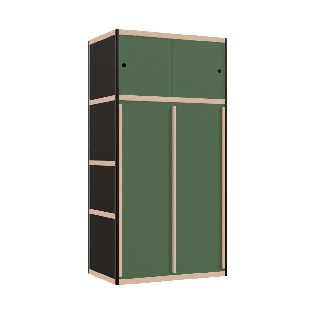 Wardrobe (198x100x62 cm)