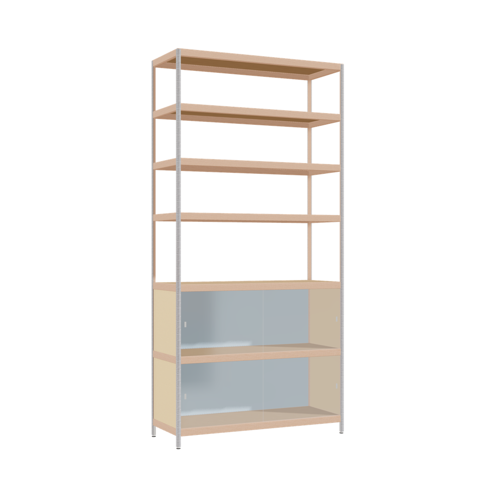 Display cabinet (227x110x42 cm)