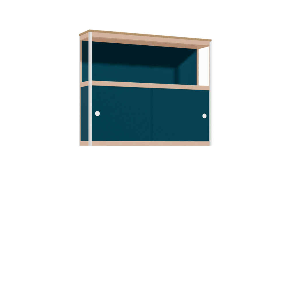 Zwevende kast (97.8x120x25 cm)