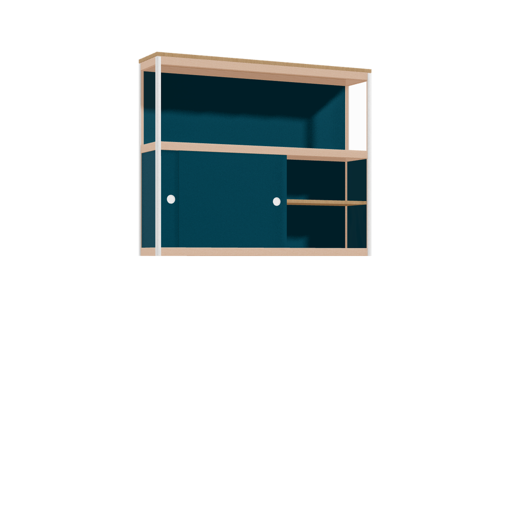 Zwevende kast (97.8x120x25 cm)
