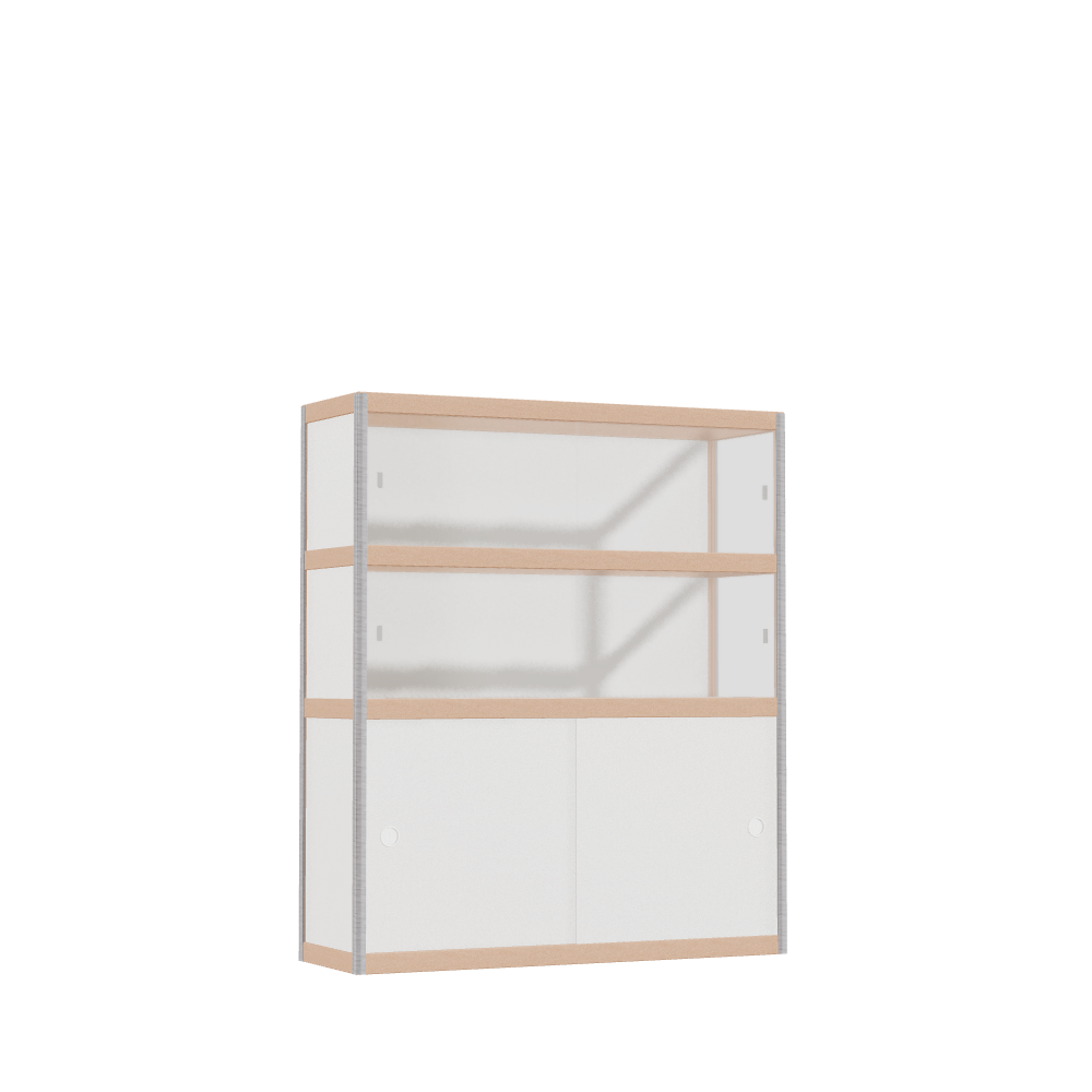 Vitrine (117x100x32 cm)