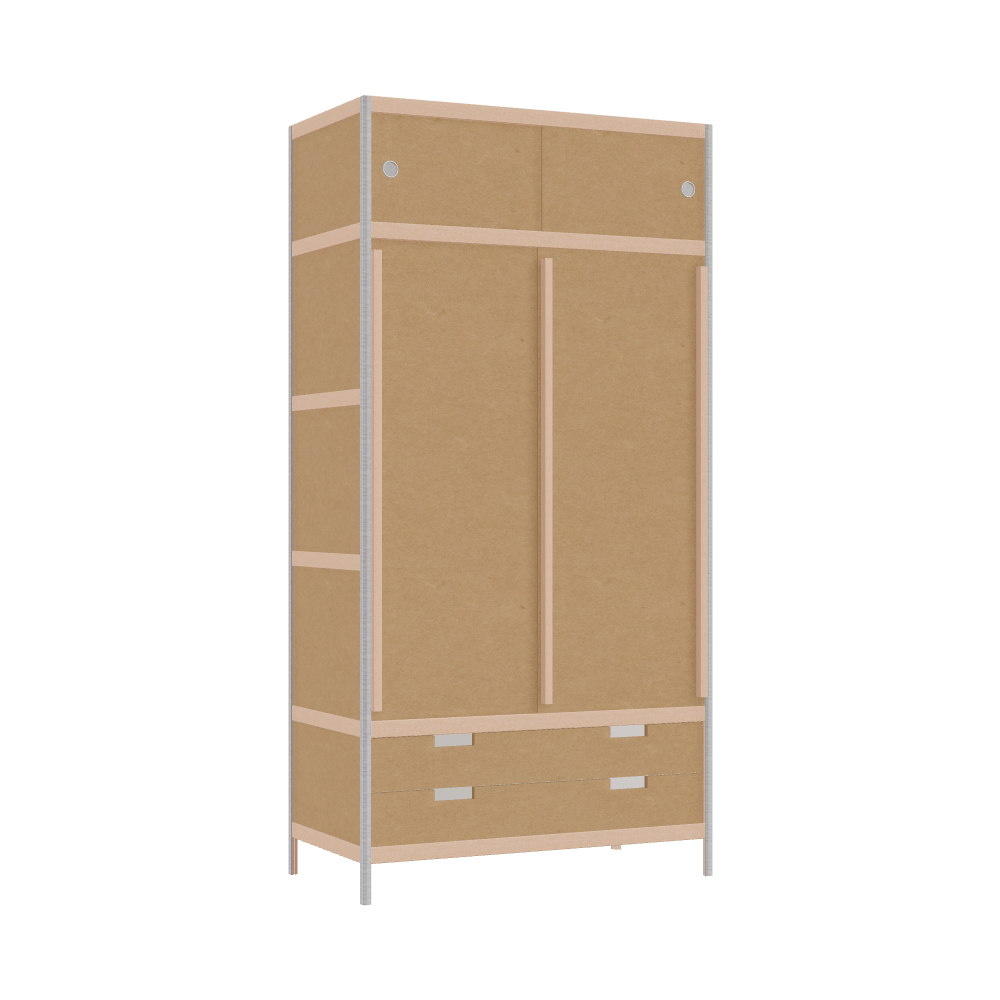 Wardrobe (199x100x52 cm)