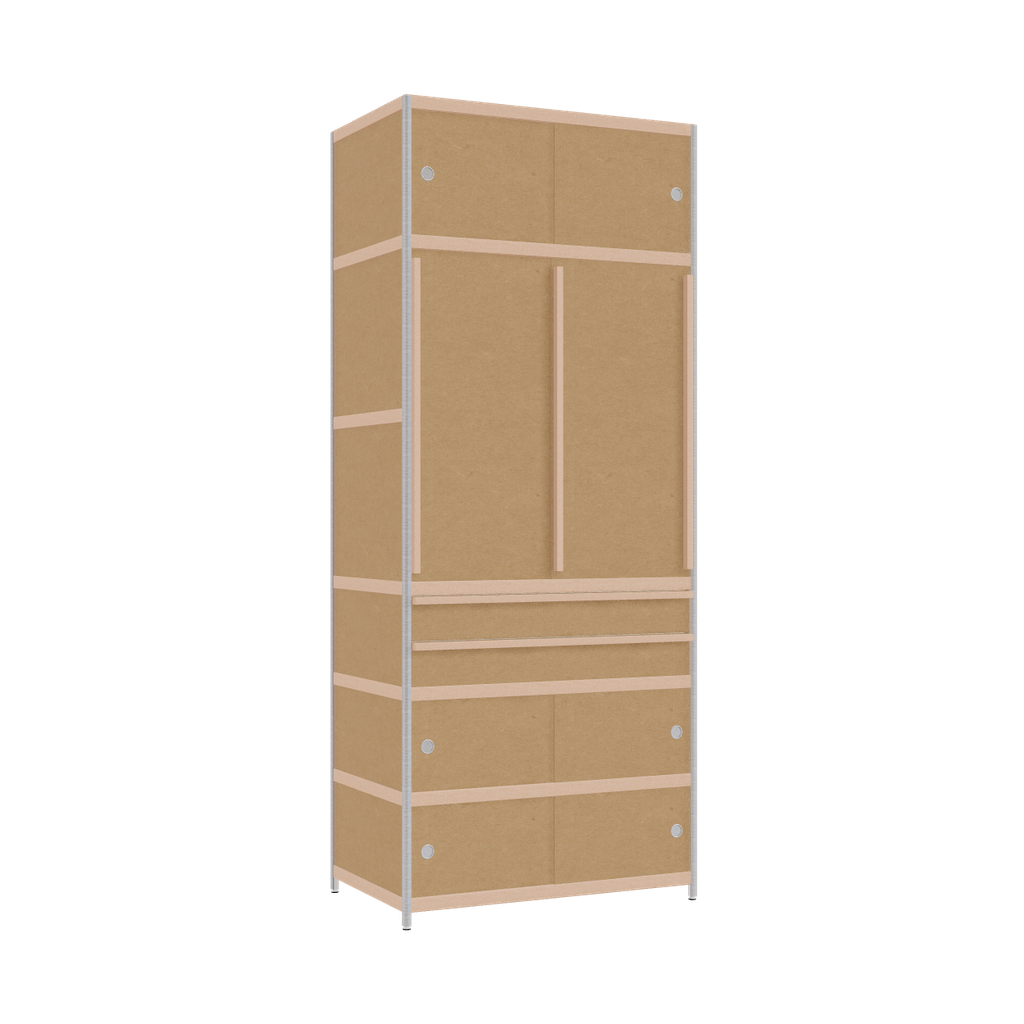 Wardrobe (245x100x62 cm)