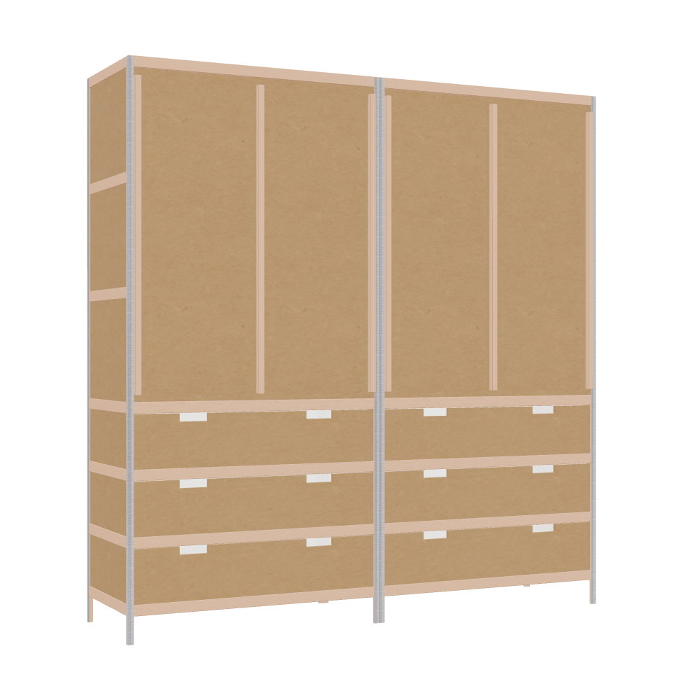 Furniture (209x200x52 cm)