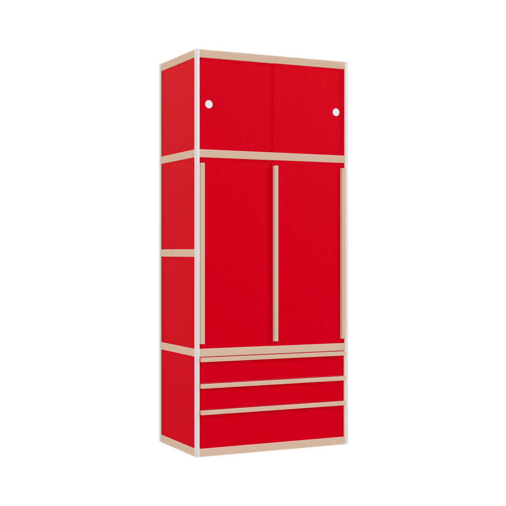 Wardrobe (208x90x52 cm)