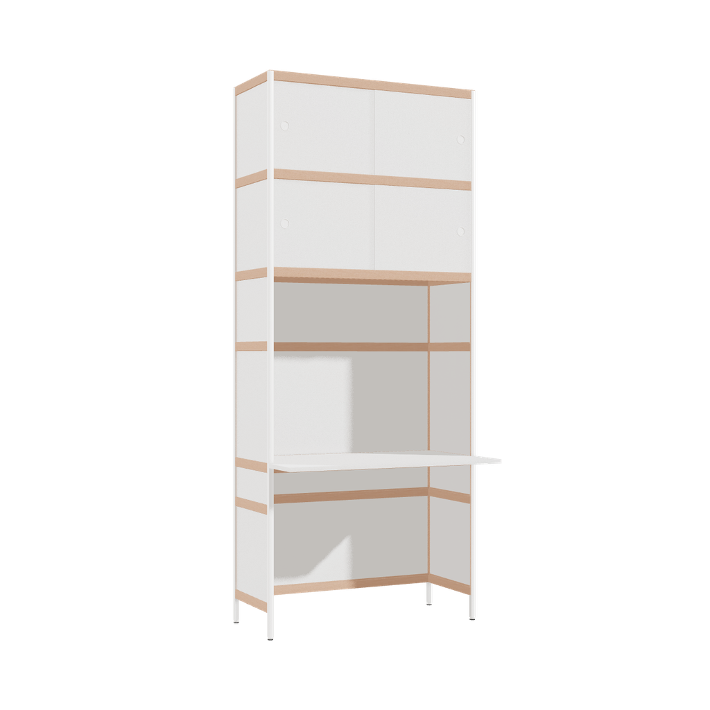 Bureau débordant (237.5x100x63.6 cm)