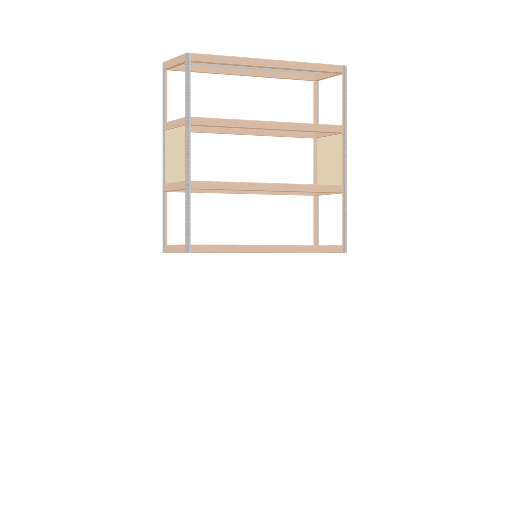 Zwevende kast (97x90x32 cm)