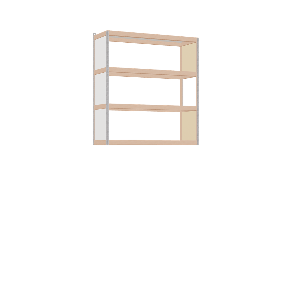 Zwevende kast (97x90x32 cm)