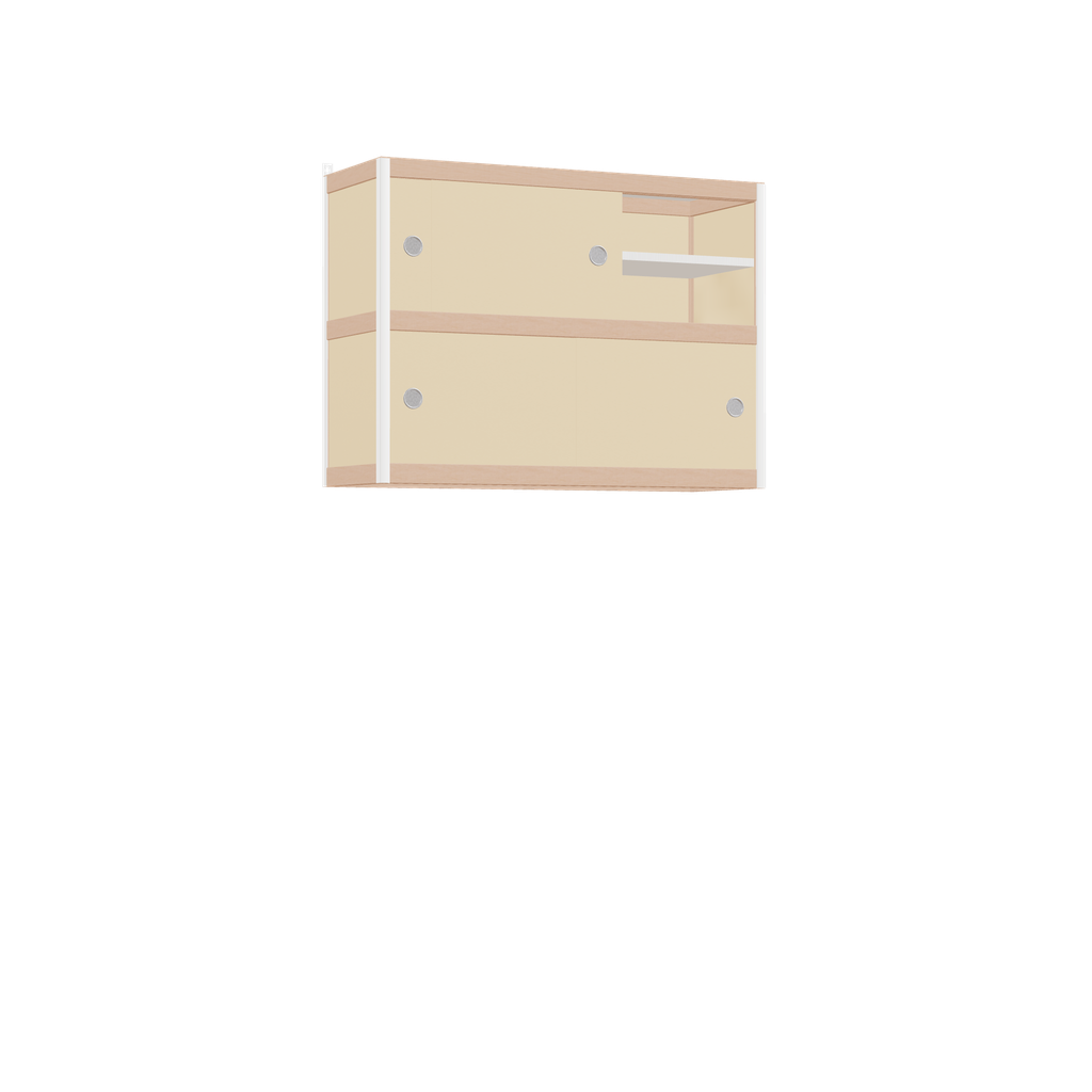 Hanging cabinet (66x90x32 cm)
