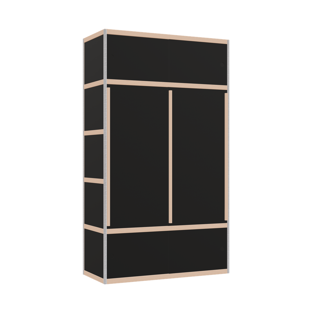 Kleerkast (209x120x52 cm)