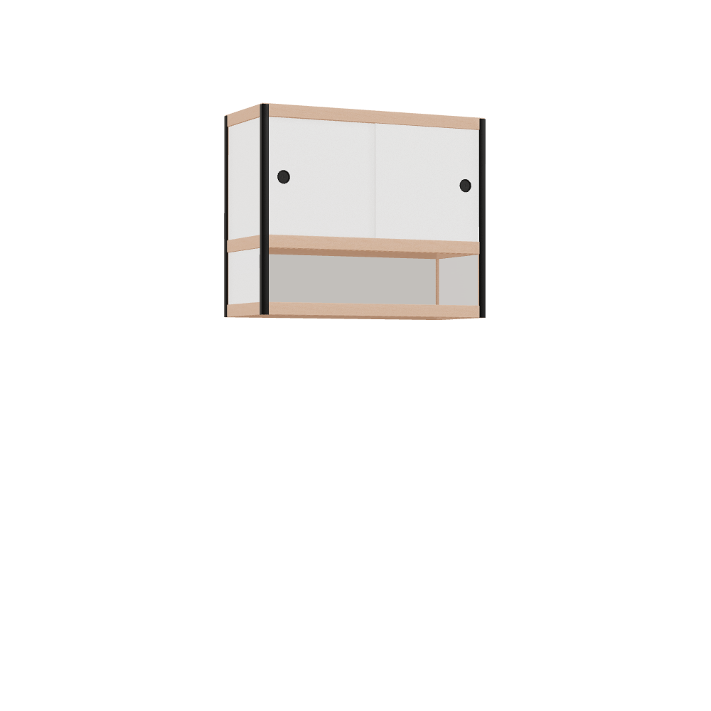 Zwevende kast (66x80x32 cm)