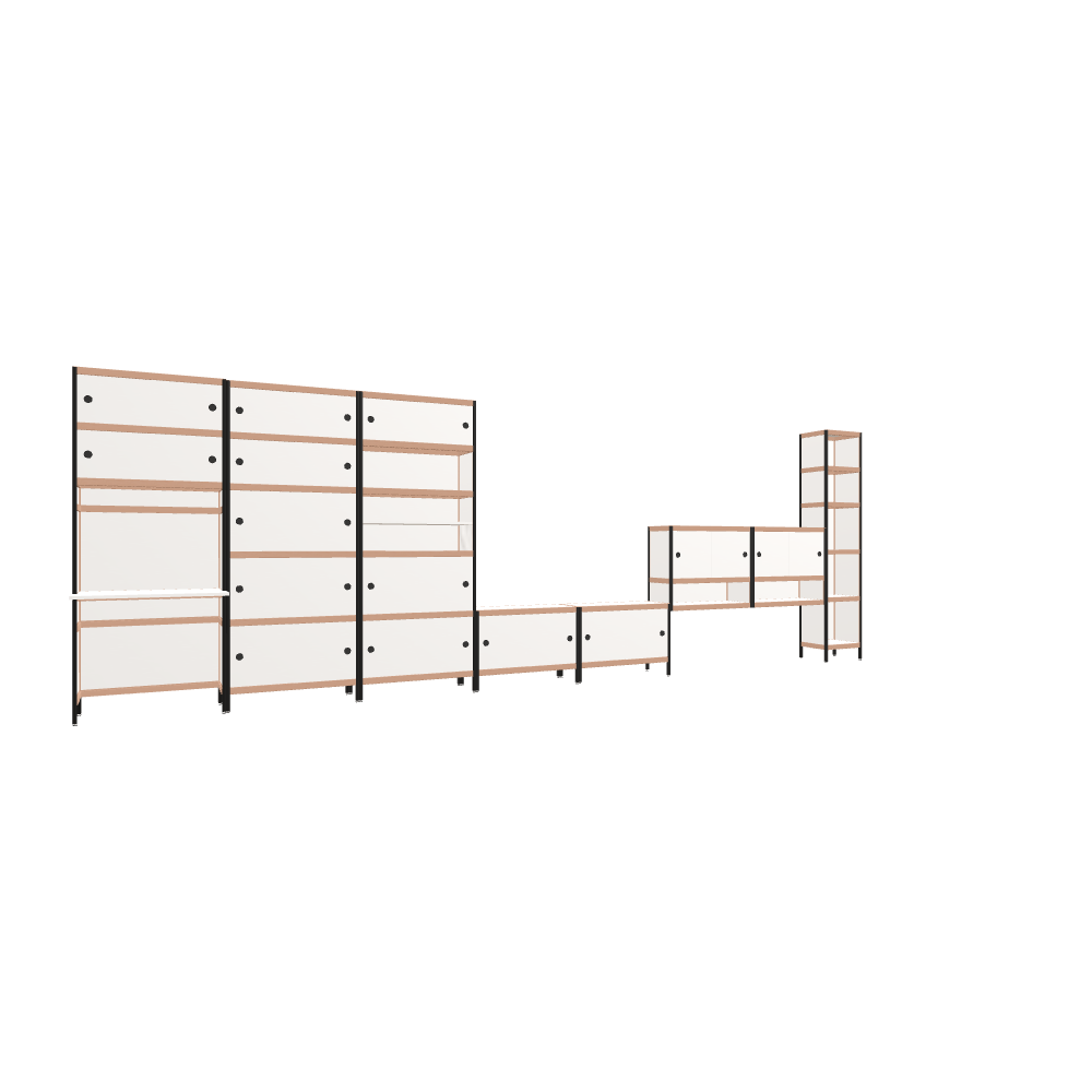 Meubels (200.5x602x53.6 cm)