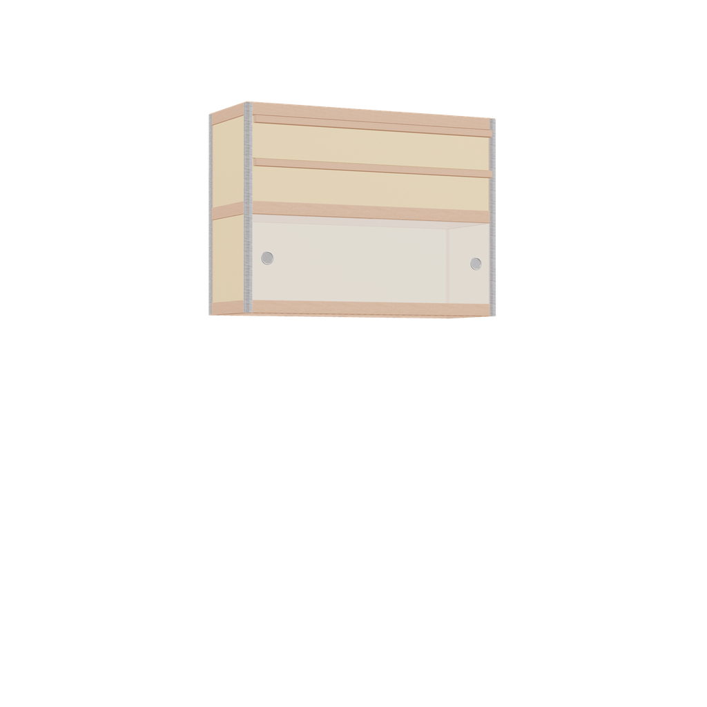 Zwevende kast (66x90x32 cm)