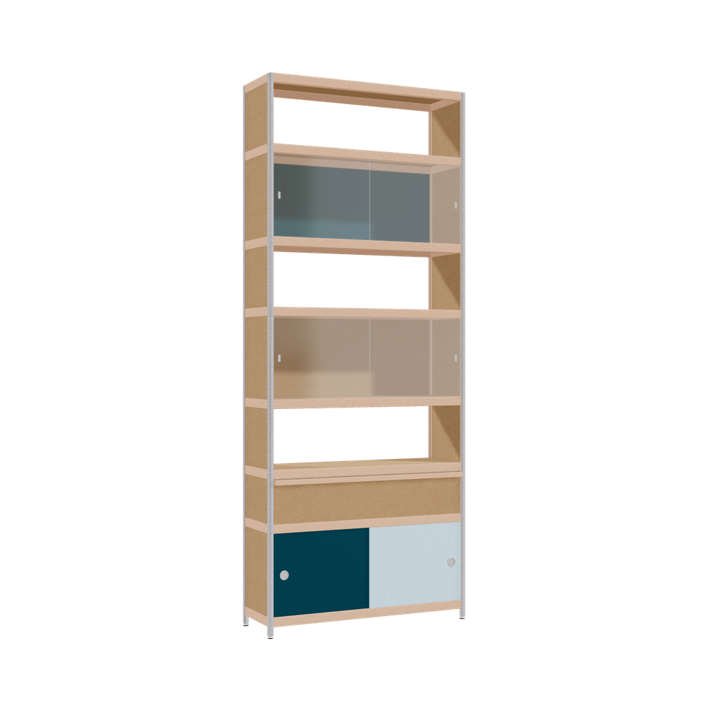 Vitrine (249x100x32 cm)