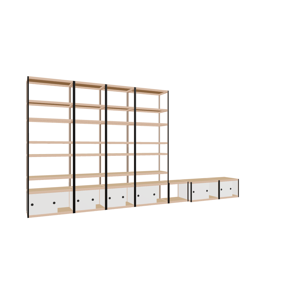 Furniture (247x478x52 cm)