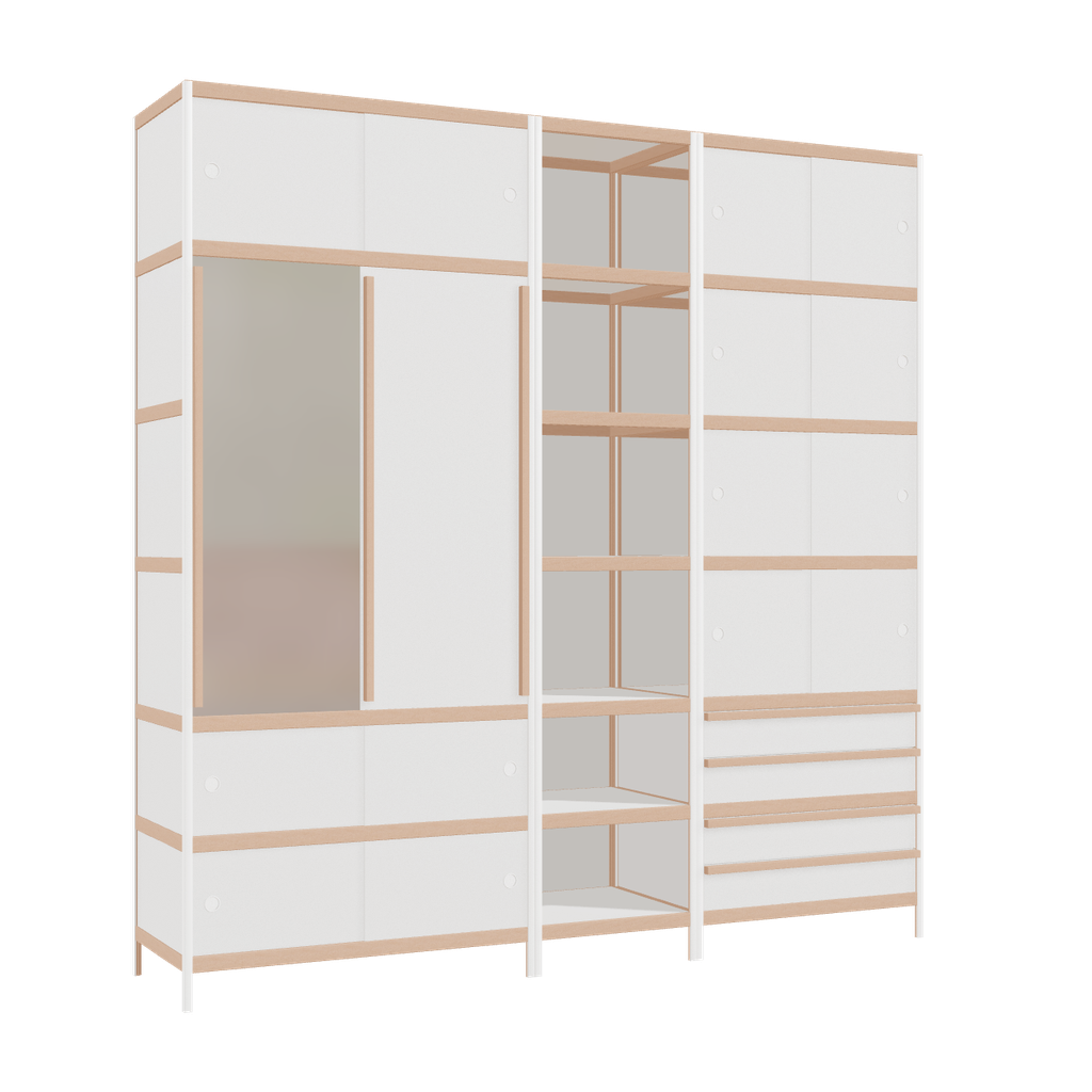 Furniture (240x232x52 cm)