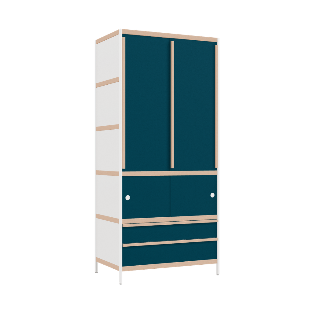 Penderie (220x100x62 cm)