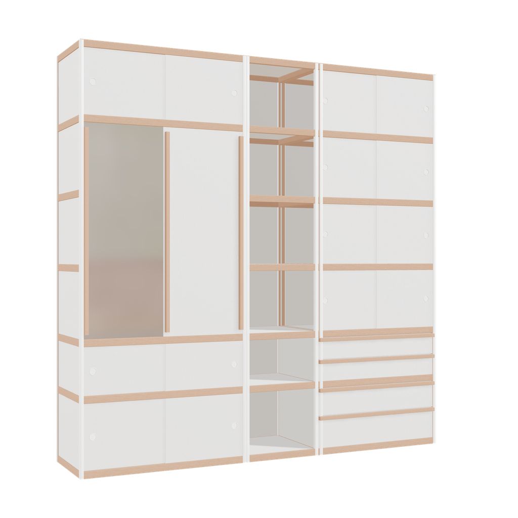 Furniture (240x242x52 cm)