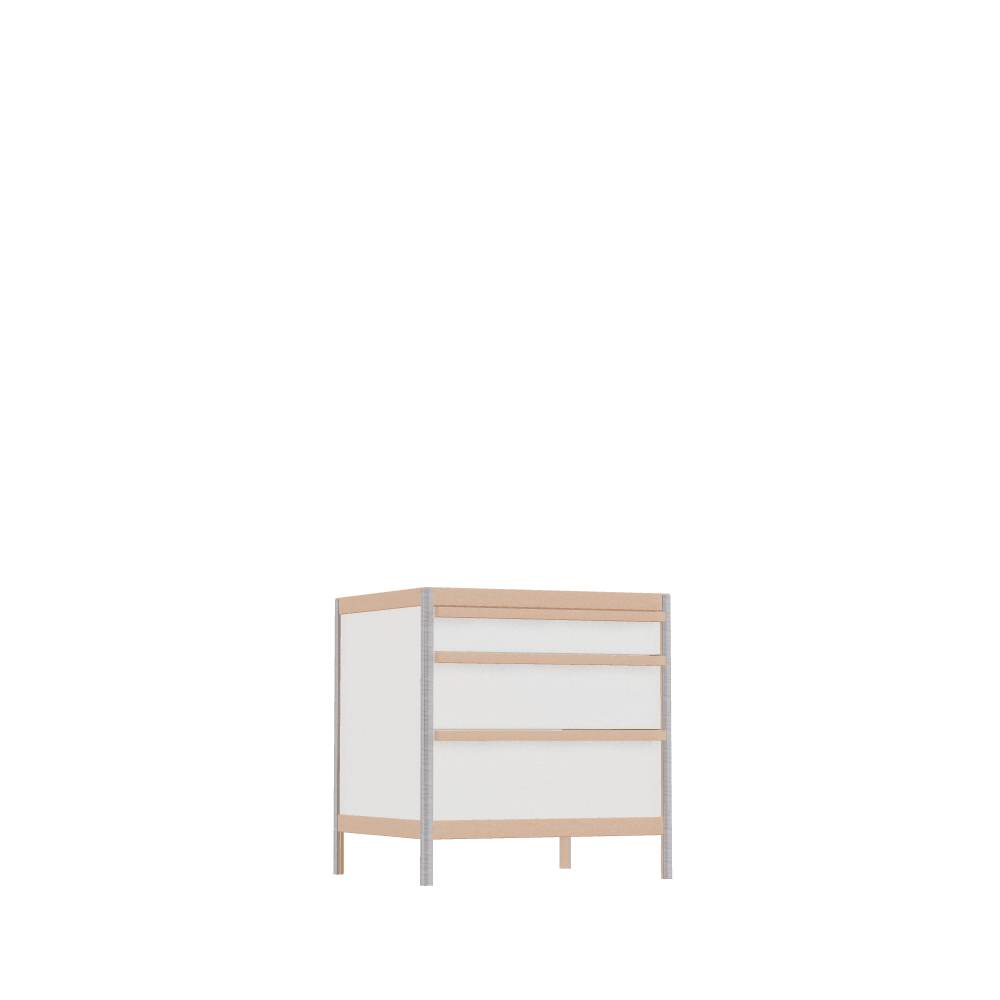 Laag meubel (65x62x52 cm)