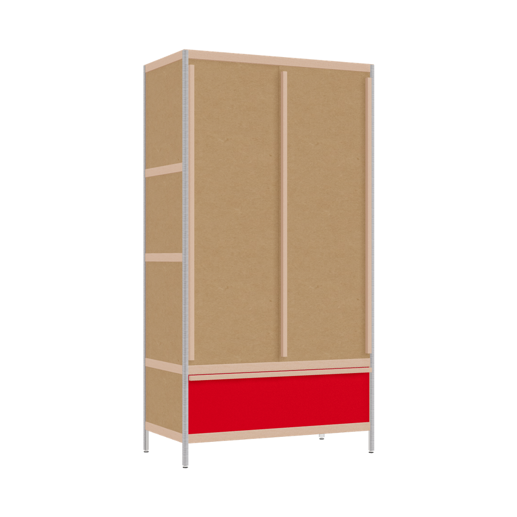 Wardrobe (189x100x52 cm)