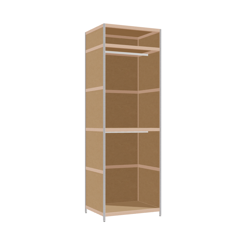 Wardrobe (238x80x62 cm)