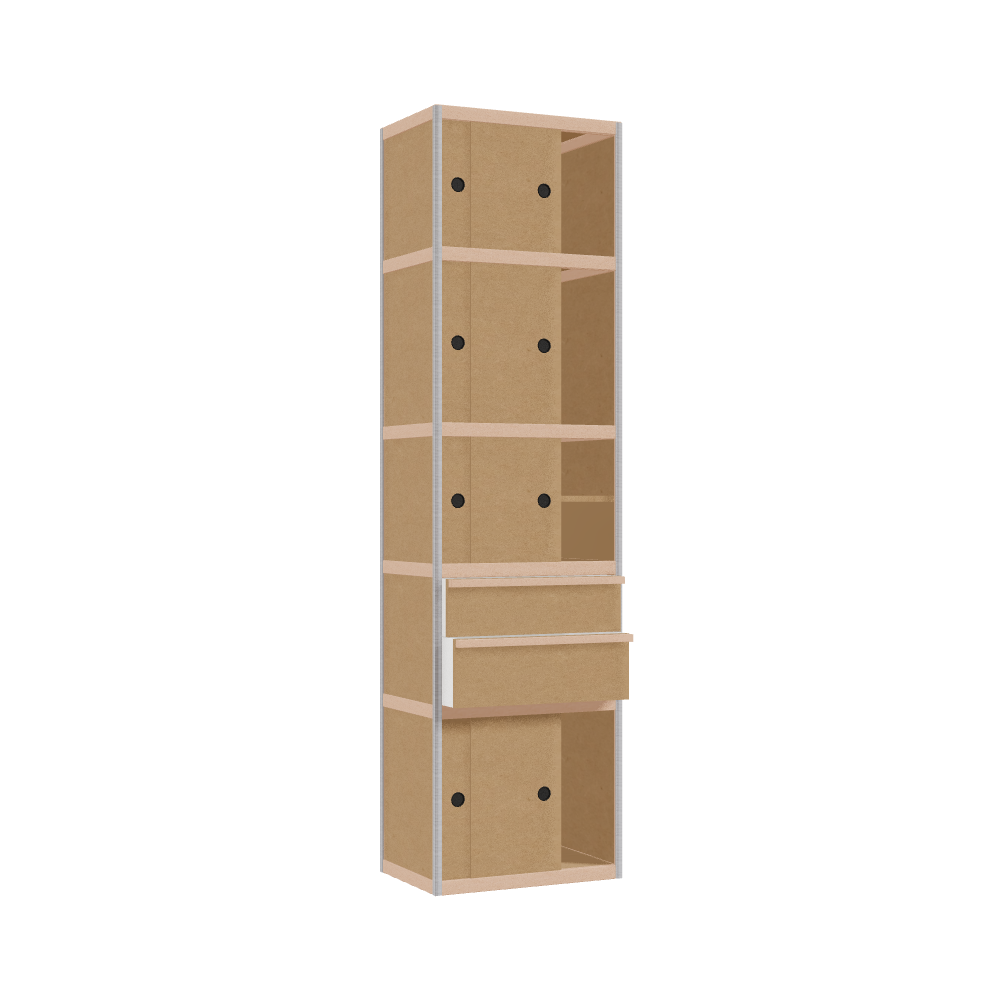 Armoire (229x62x42 cm)
