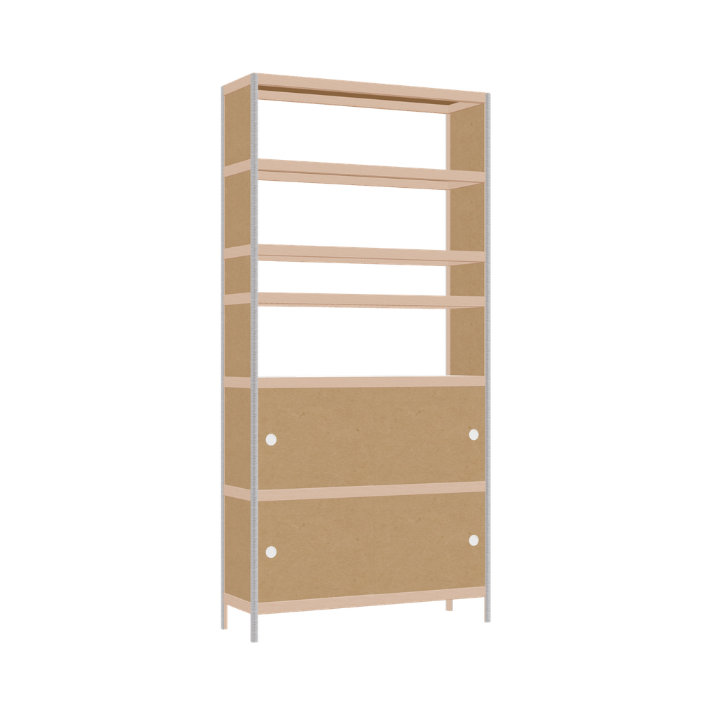 Armoire (206.5x100x32 cm)