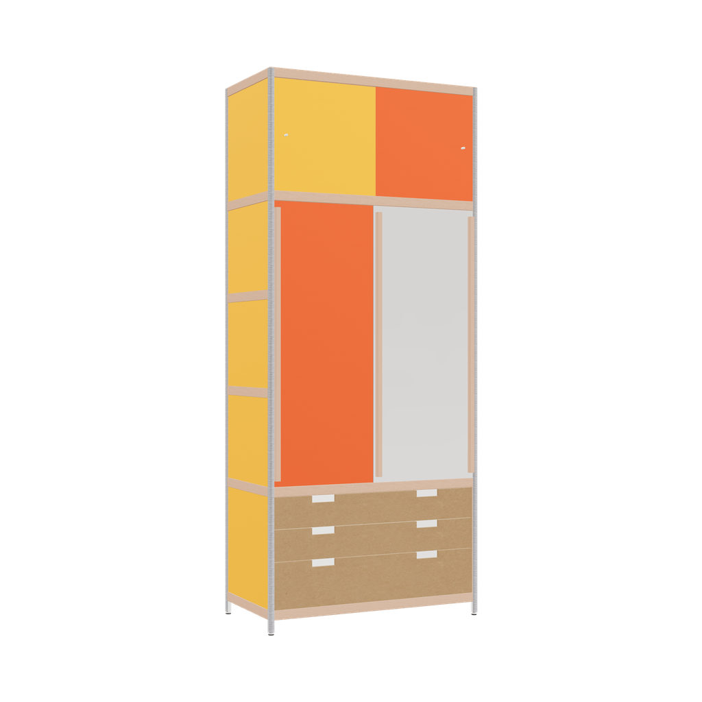 Wardrobe (235x100x52 cm)