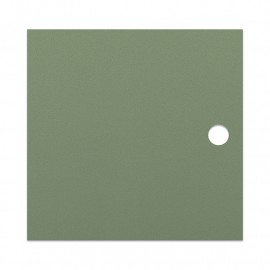 Deur in MDF Lindegroen