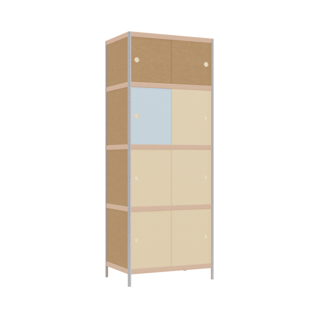 Kast (208x80x52 cm)
