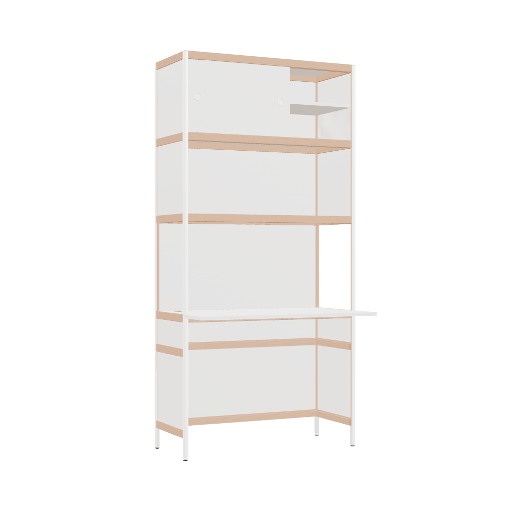 Overhangend bureau (206.5x100x63.6 cm)