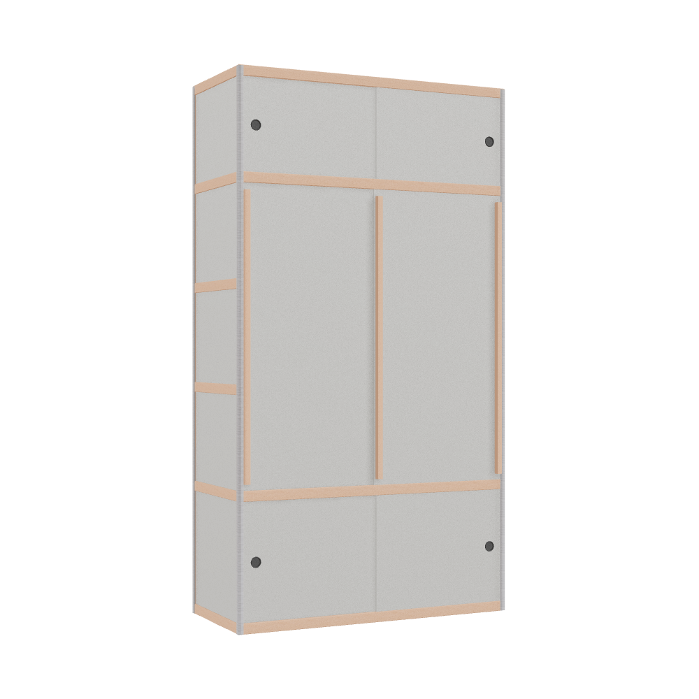 Wardrobe (219x120x52 cm)