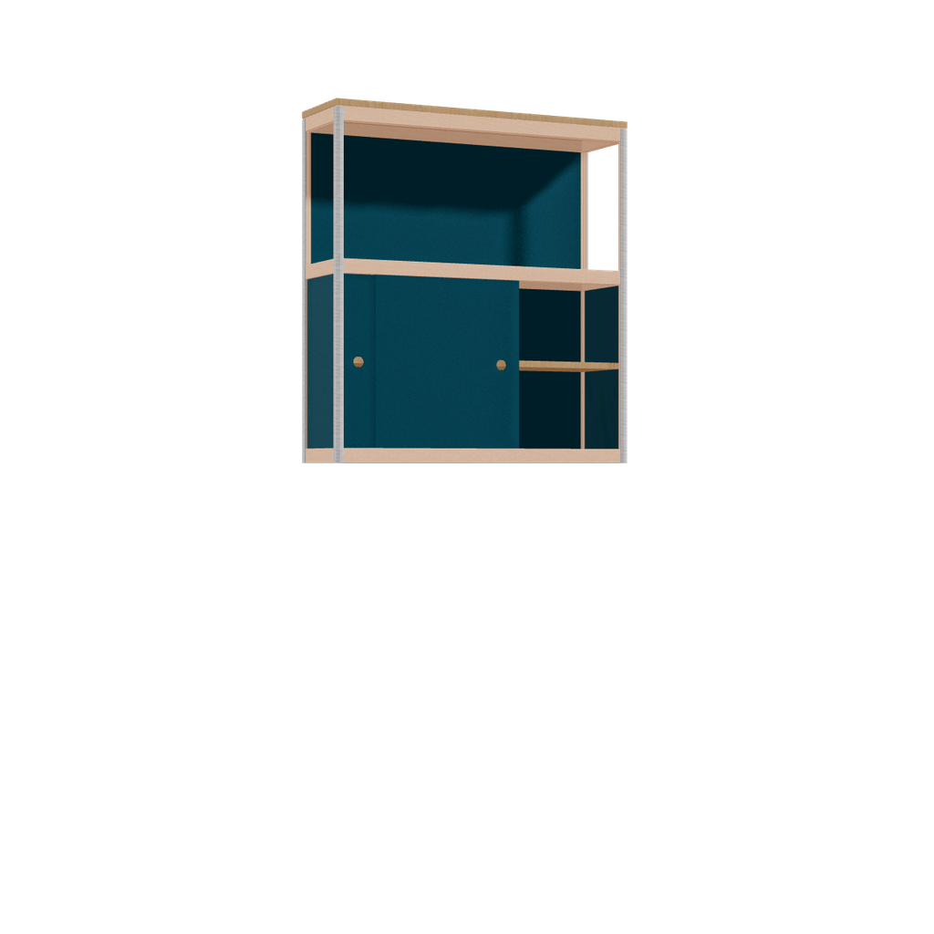 Hanging cabinet (97.8x90x25 cm)