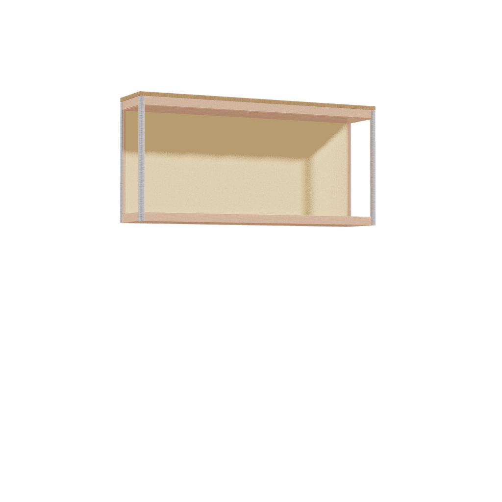 Hanging cabinet (56.8x120x25 cm)