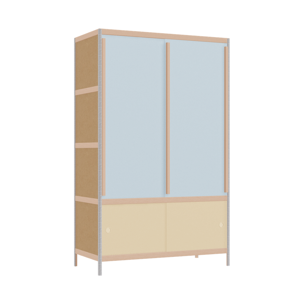 Kleerkast (178x110x52 cm)