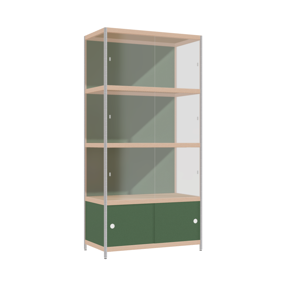 Vitrine (204x100x52 cm)