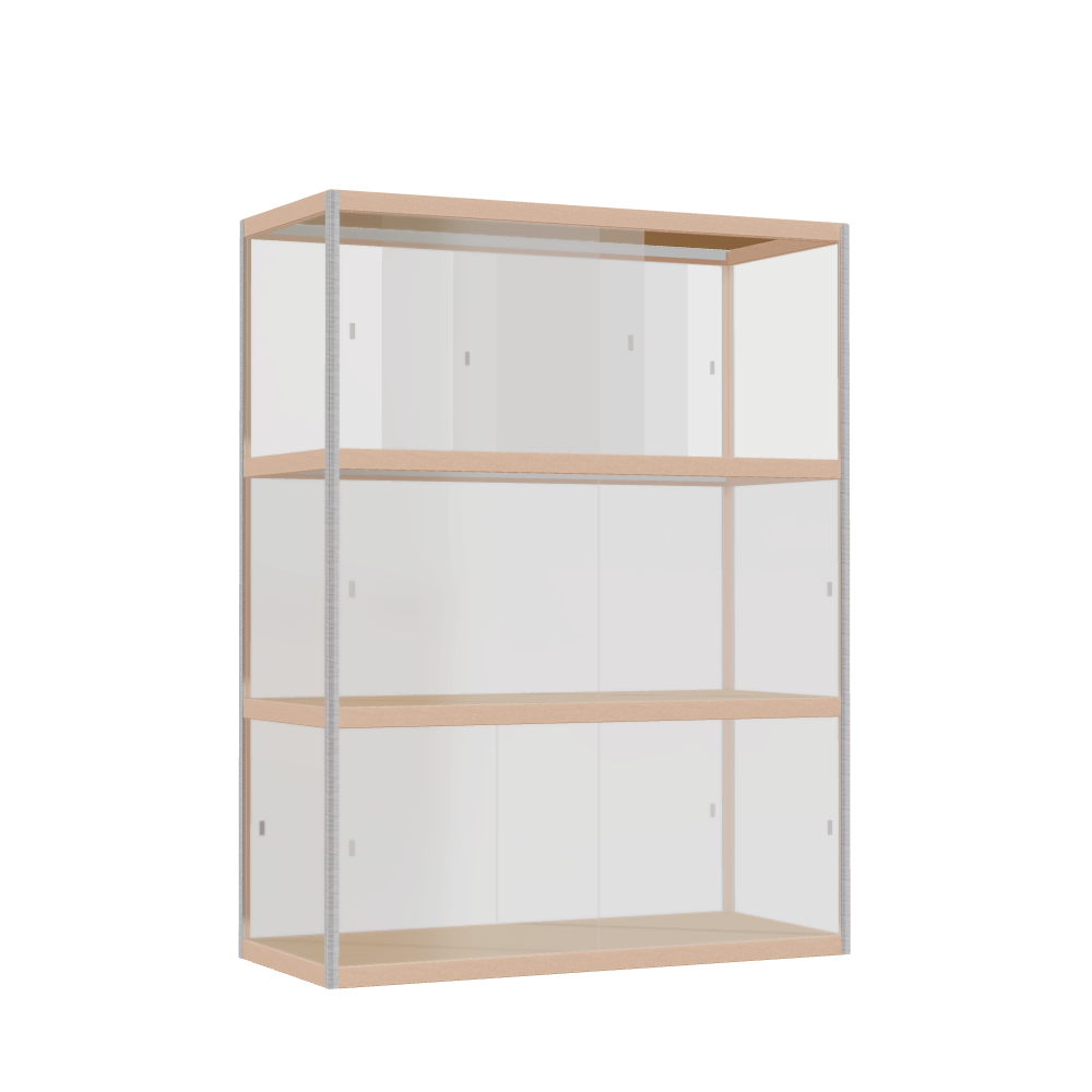 Vitrine (157x120x52 cm)