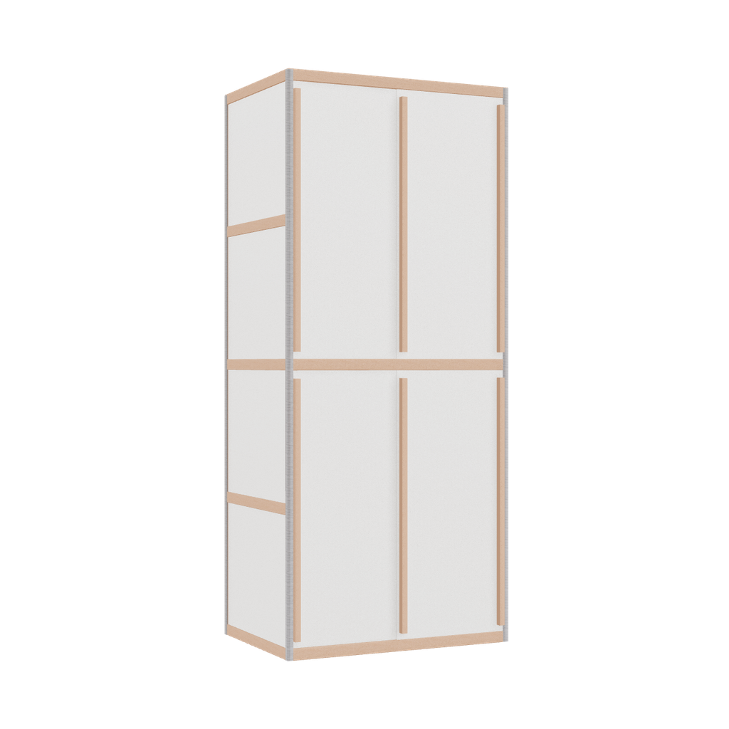 Penderie (208x90x62 cm)