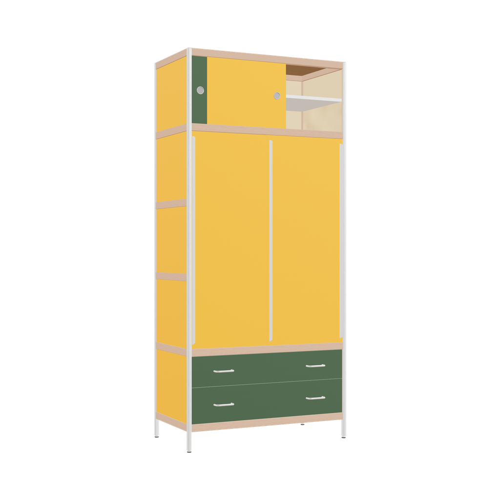 Wardrobe (220x100x52 cm)