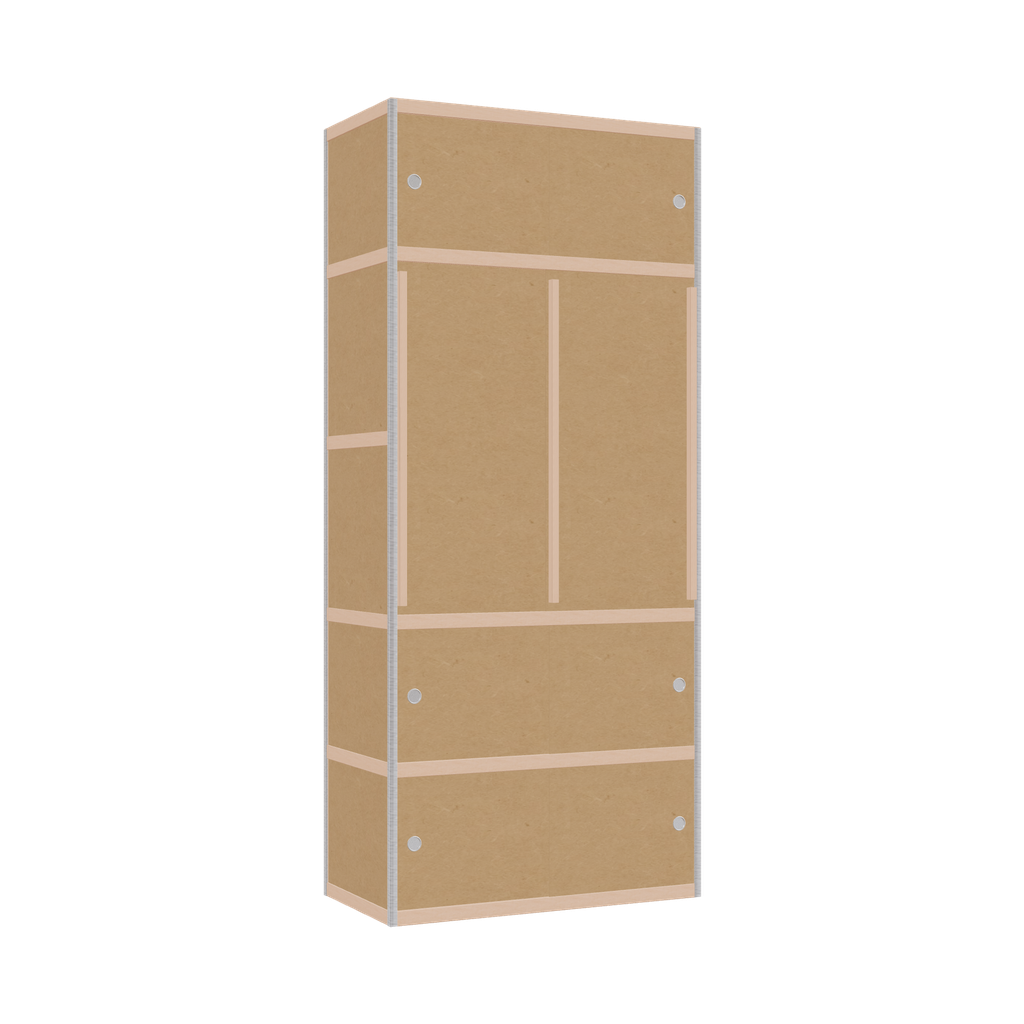 Kleerkast (229x100x52 cm)