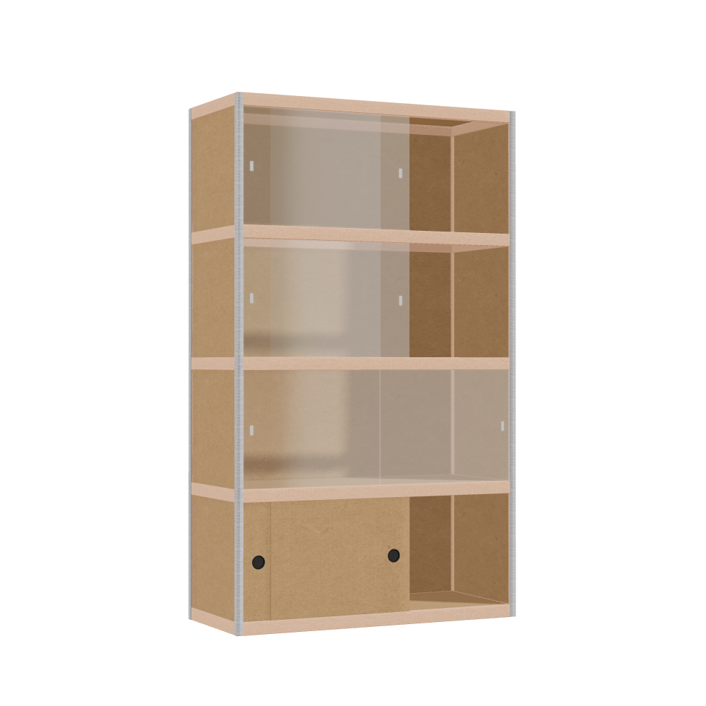 Vitrine (168x100x42 cm)