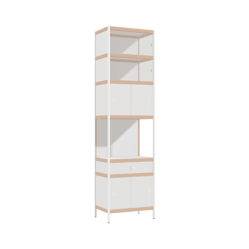 Display cabinet (227.5x62x42 cm)