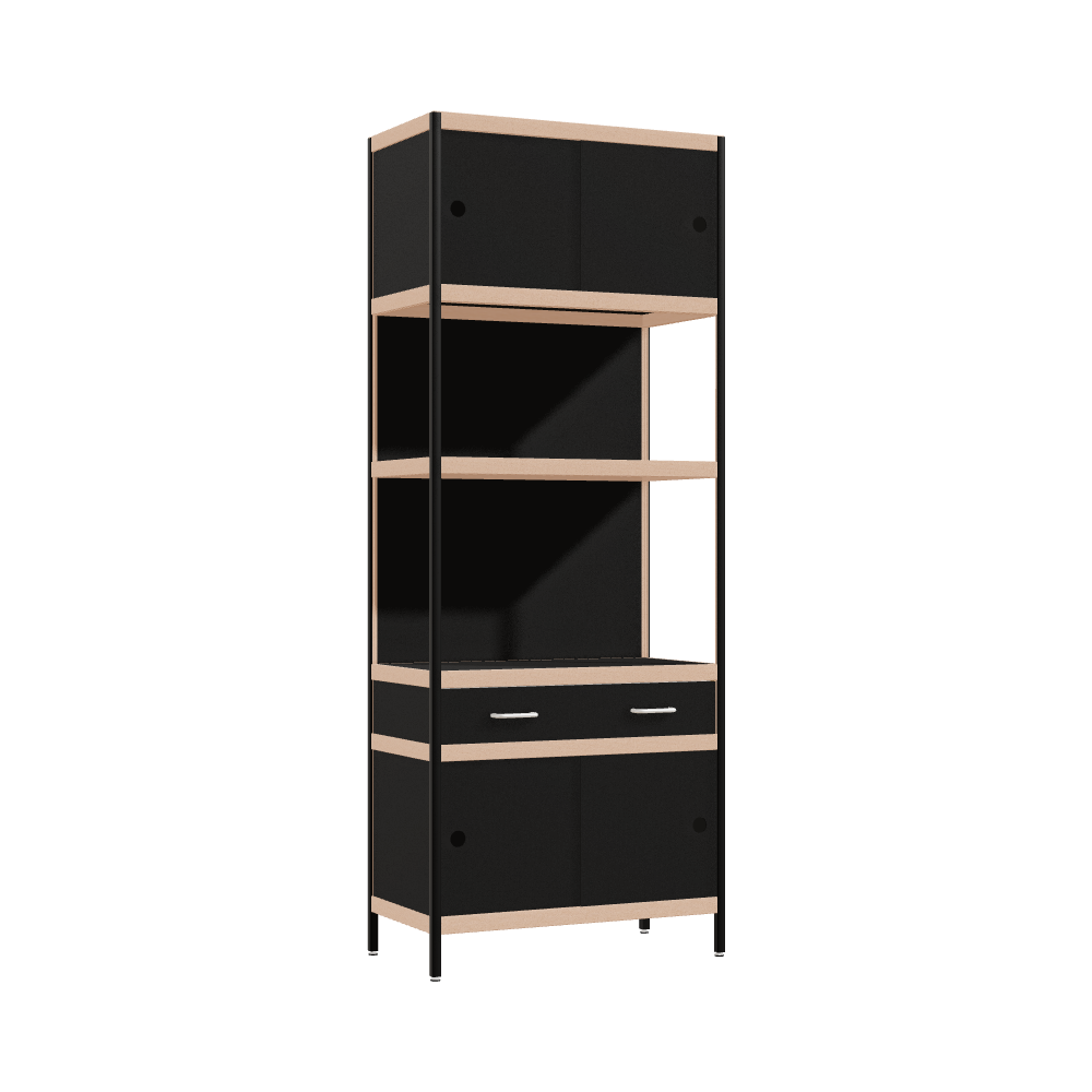 Armoire (206.5x80x42 cm)