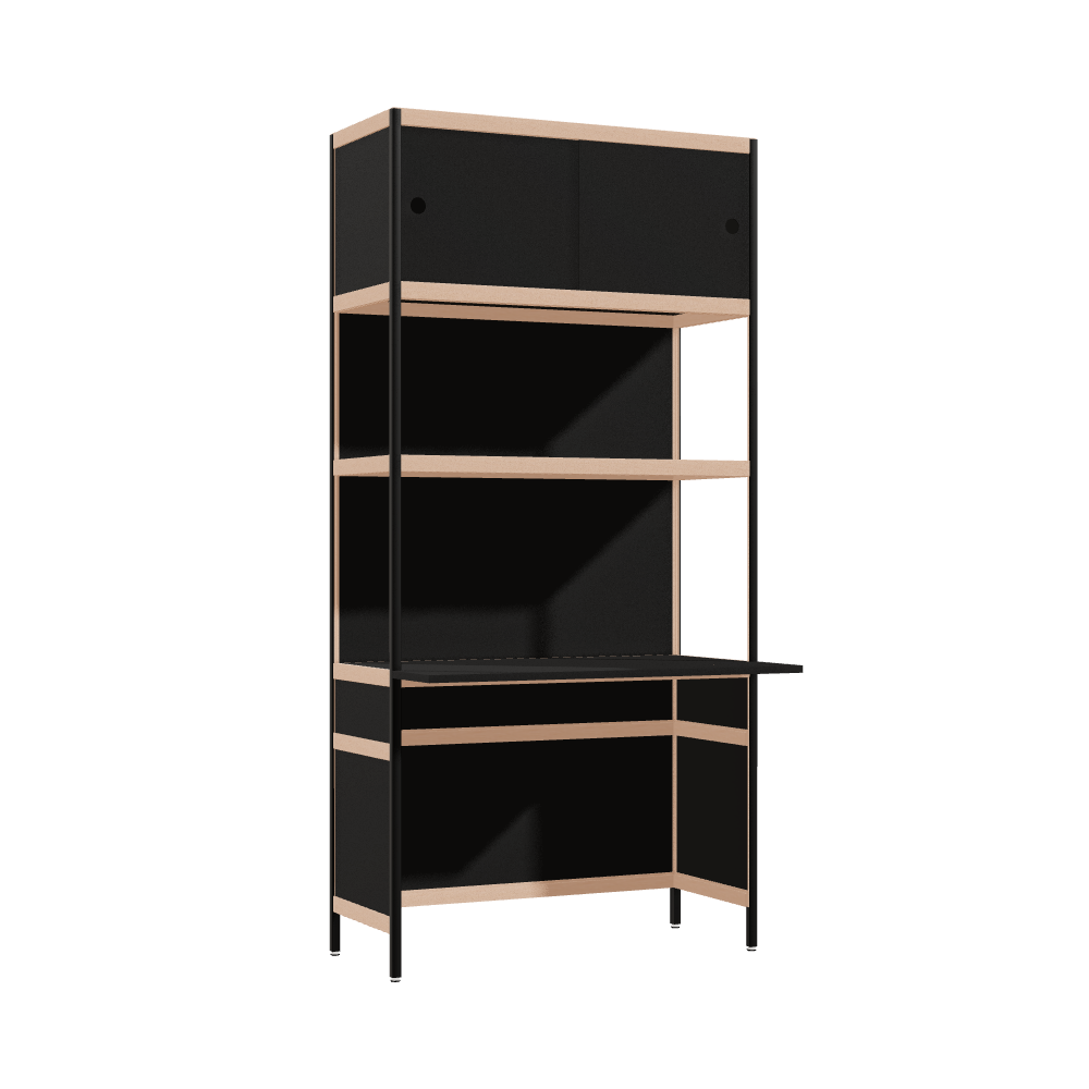 Overhangend bureau (206.5x100x63.6 cm)