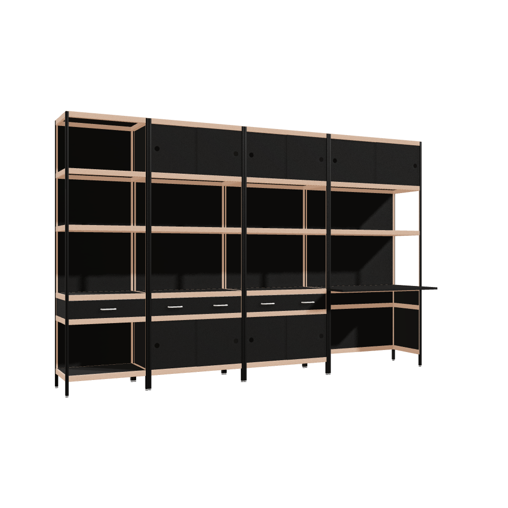 Meubels (206.5x322x63.6 cm)