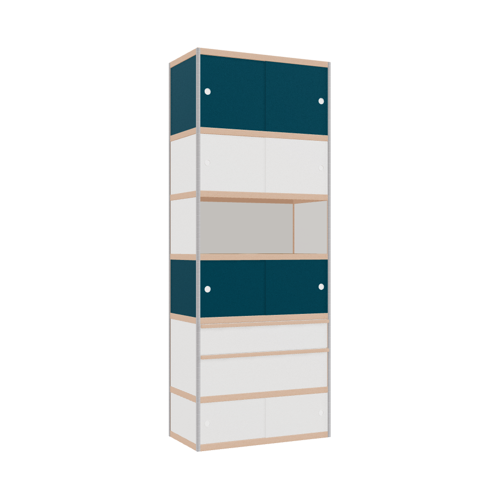 Kast (260x100x52 cm)